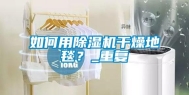 如何用除湿机干燥地毯？_重复