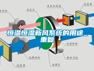 知识百科恒温恒湿新风系统的用途_重复