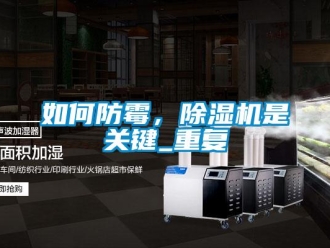 行业资讯如何防霉，除湿机是关键_重复