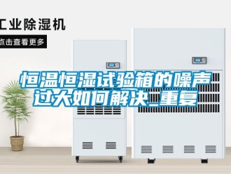 知识百科恒温恒湿试验箱的噪声过大如何解决_重复