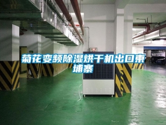 行业资讯菊花变频除湿烘干机出口柬埔寨