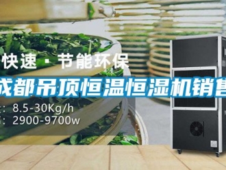 知识百科成都吊顶恒温恒湿机销售