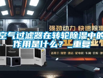 行业资讯空气过滤器在转轮除湿中的作用是什么？_重复