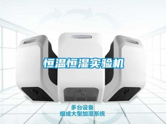 知识百科恒温恒湿实验机