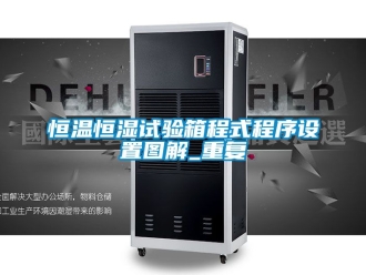 知识百科恒温恒湿试验箱程式程序设置图解_重复