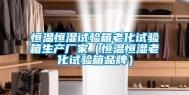 恒温恒湿试验箱老化试验箱生产厂家（恒温恒湿老化试验箱品牌）