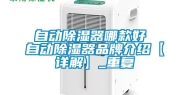 自动除湿器哪款好 自动除湿器品牌介绍【详解】_重复