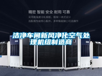 企业动态洁净车间新风净化空气处理机组制造商