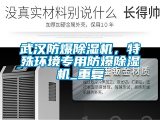 企业动态武汉防爆除湿机，特殊环境专用防爆除湿机_重复