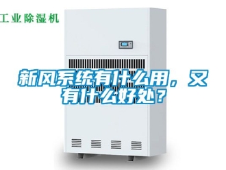 企业动态新风系统有什么用，又有什么好处？