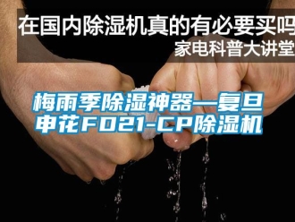行业资讯梅雨季除湿神器—复旦申花FD21-CP除湿机