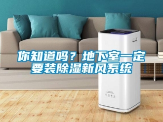 行业资讯你知道吗？地下室一定要装除湿新风系统