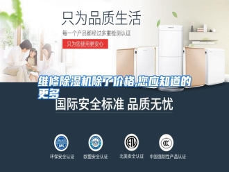 行业资讯维修除湿机除了价格,您应知道的更多