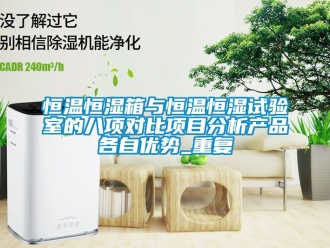 知识百科恒温恒湿箱与恒温恒湿试验室的八项对比项目分析产品各自优势_重复