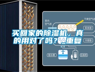 行业资讯买回家的除湿机，真的用对了吗？_重复
