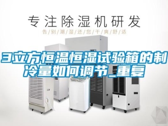 常见问题3立方恒温恒湿试验箱的制冷量如何调节_重复