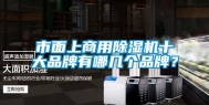 市面上商用除湿机十大品牌有哪几个品牌？