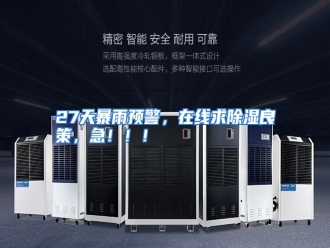 知识百科27天暴雨预警，在线求除湿良策，急！！！