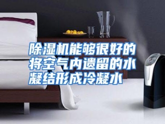 知识百科除湿机能够很好的将空气内遗留的水凝结形成冷凝水