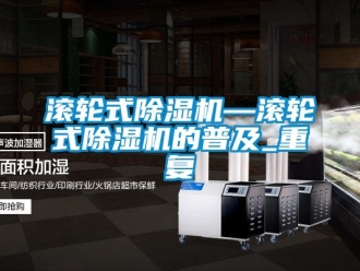行业资讯滚轮式除湿机—滚轮式除湿机的普及_重复
