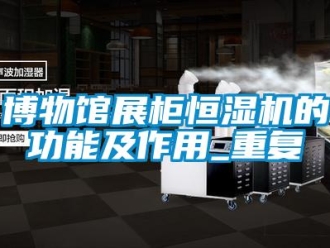 知识百科博物馆展柜恒湿机的功能及作用_重复