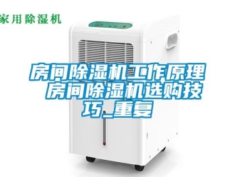 行业资讯房间除湿机工作原理 房间除湿机选购技巧_重复