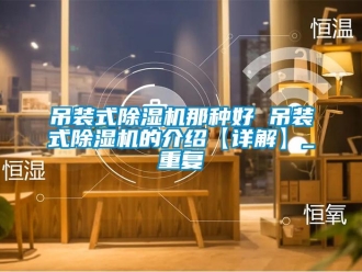 行业资讯吊装式除湿机那种好 吊装式除湿机的介绍【详解】_重复