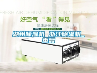 行业资讯湖州除湿机 浙江除湿机_重复