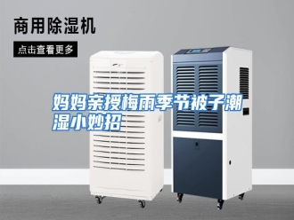 行业资讯妈妈亲授梅雨季节被子潮湿小妙招