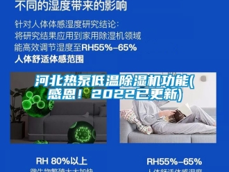 行业资讯河北热泵低温除湿机功能(感恩！2022已更新)