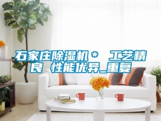 行业资讯石家庄除湿机＊ 工艺精良 性能优异_重复
