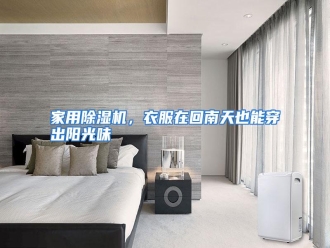 行业资讯家用除湿机，衣服在回南天也能穿出阳光味