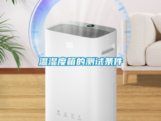 企业动态温湿度箱的测试条件