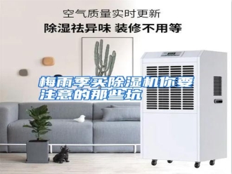 行业资讯梅雨季买除湿机你要注意的那些坑