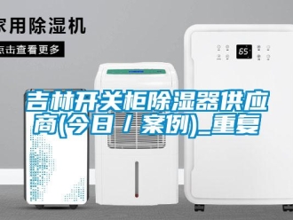 行业资讯吉林开关柜除湿器供应商(今日／案例)_重复