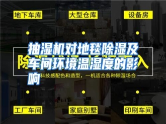 知识百科抽湿机对地毯除湿及车间环境温湿度的影响