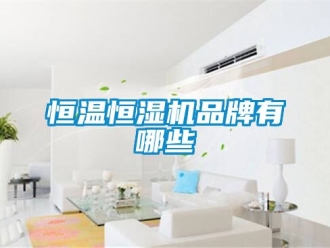 知识百科恒温恒湿机品牌有哪些