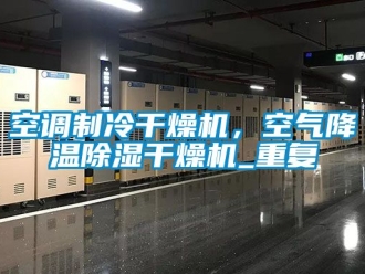 行业资讯空调制冷干燥机，空气降温除湿干燥机_重复