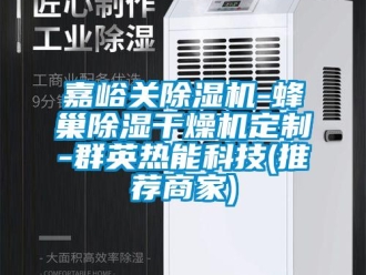 行业资讯嘉峪关除湿机-蜂巢除湿干燥机定制-群英热能科技(推荐商家)