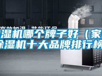 企业动态抽湿机哪个牌子好（家用除湿机十大品牌排行榜）