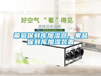 行业资讯葡萄保鲜库加湿器，果品保鲜库加湿装置