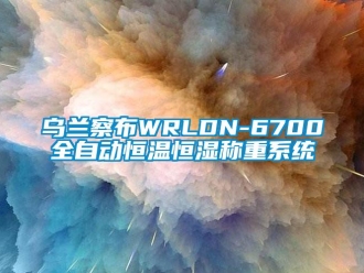 知识百科乌兰察布WRLDN-6700全自动恒温恒湿称重系统