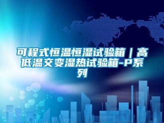 知识百科可程式恒温恒湿试验箱｜高低温交变湿热试验箱-P系列