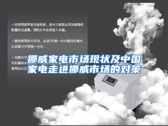 行业资讯挪威家电市场现状及中国家电走进挪威市场的对策
