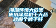 潮湿环境大危害 使用除湿机十大品牌哪个牌子好