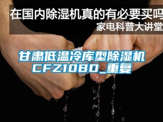 行业资讯甘肃低温冷库型除湿机CFZ10BD_重复