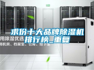 企业动态求份十大品牌除湿机排行榜_重复