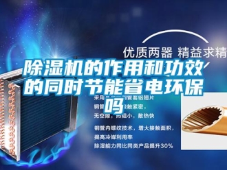 常见问题除湿机的作用和功效的同时节能省电环保吗