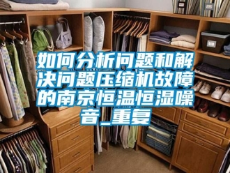 知识百科如何分析问题和解决问题压缩机故障的南京恒温恒湿噪音_重复