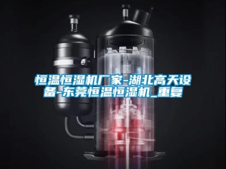 知识百科恒温恒湿机厂家-湖北高天设备-东莞恒温恒湿机_重复
